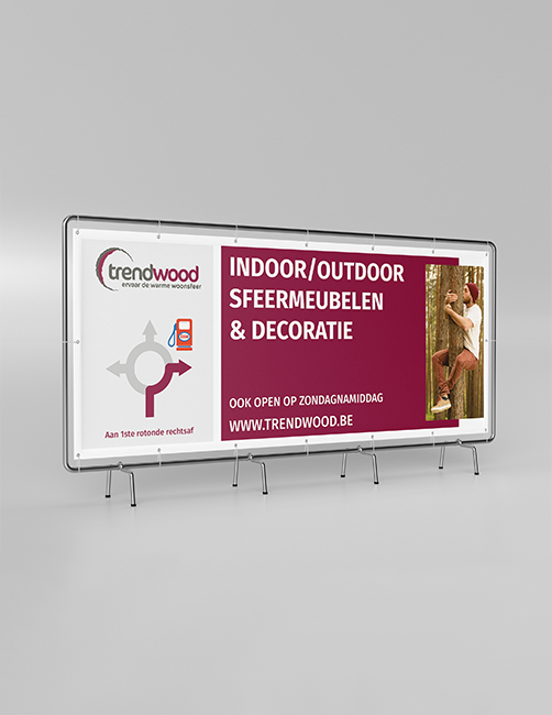 Trendwood billboard