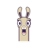 Llama likey - Bubble-free sticker