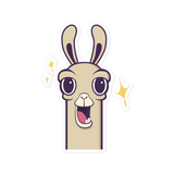 Llama wow - Bubble-free sticker